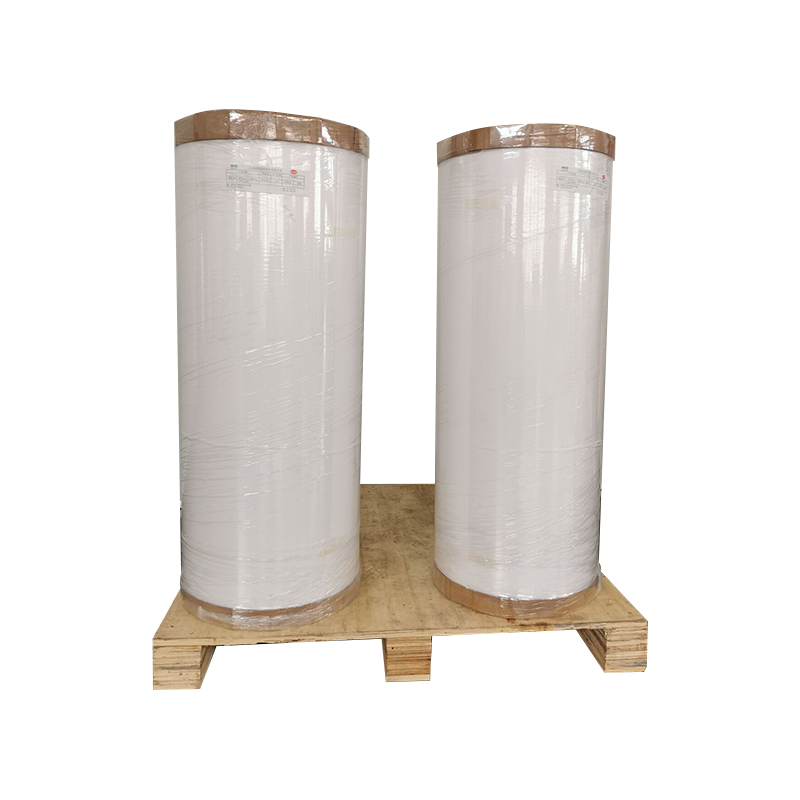 75 um matná biela vinylová Yupo PP / rozpúšťadlové lepidlo / 60 g biela pergamenová podložka