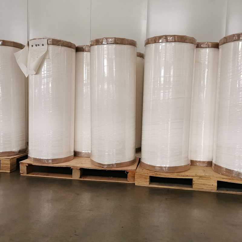 25um Bright White PET /Akrylové rozpúšťadlové lepidlo /80g White Liner