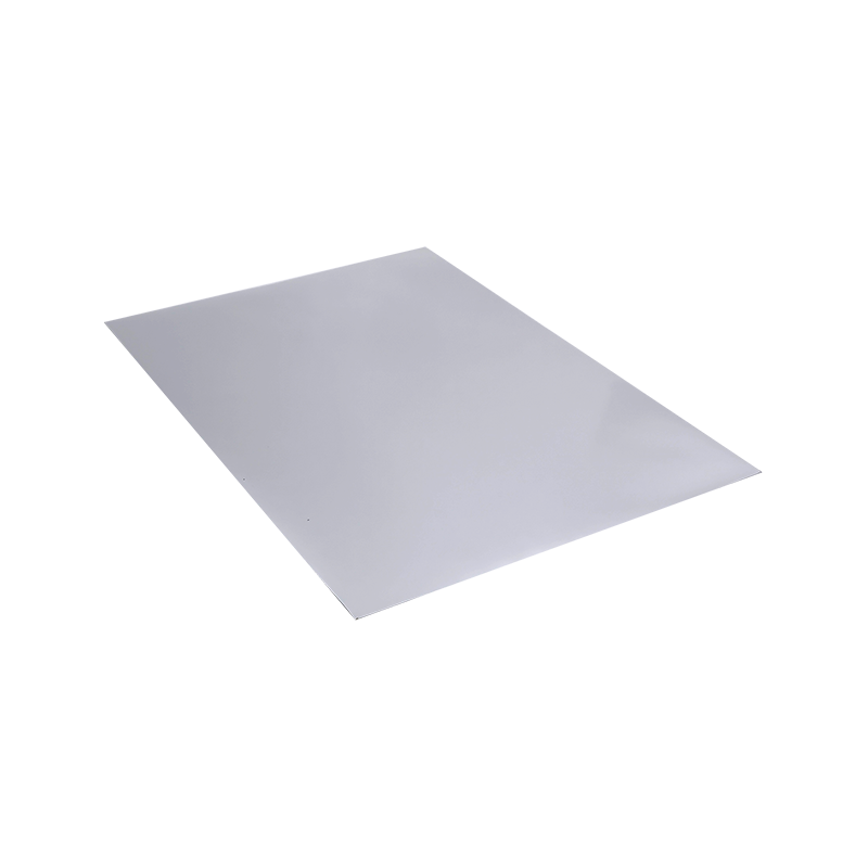 Svetlý strieborný PP materiál štítku