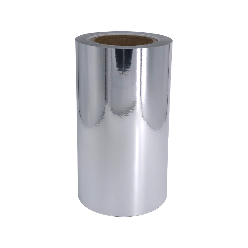 Svetlý strieborný PP materiál štítku