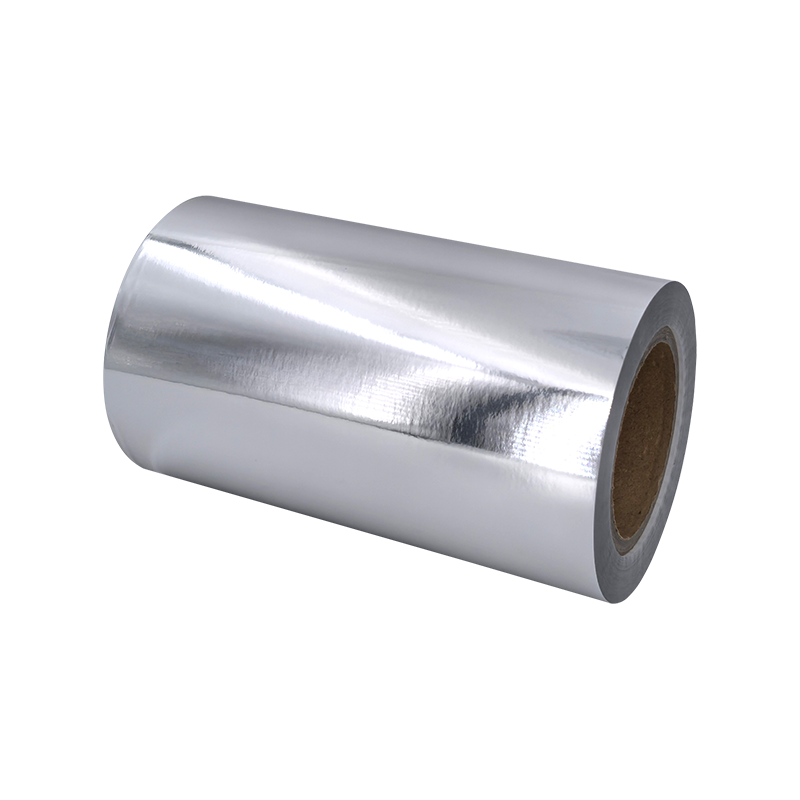 Svetlý strieborný PP materiál štítku