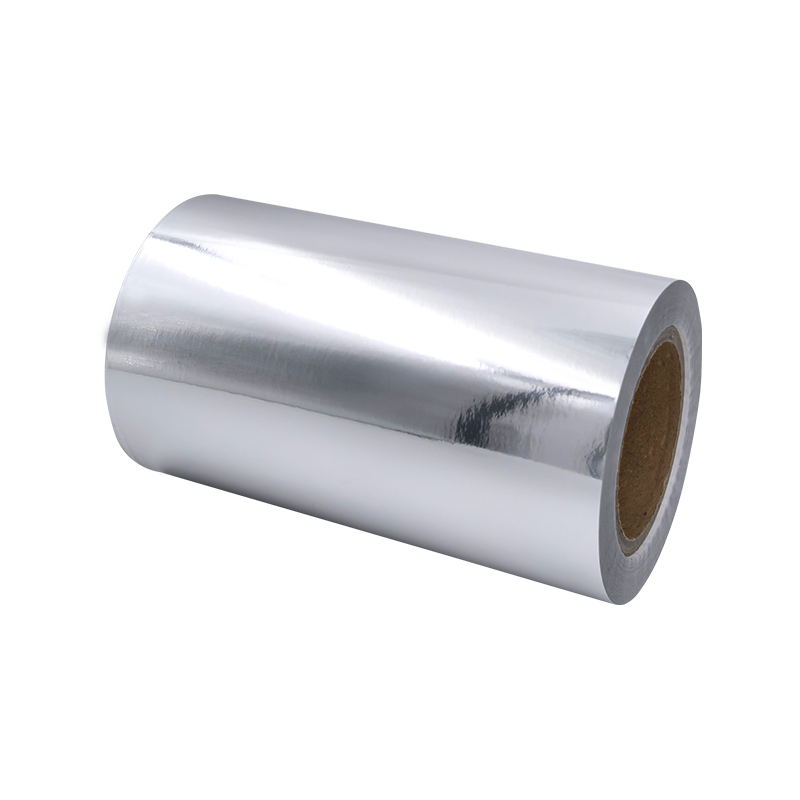 Svetlý strieborný PP materiál štítku