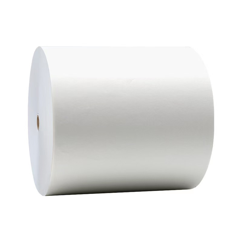 Samolepiaci sulfátový papier s gramážou 85 g/m2 s akrylovým lepidlom a žltou podšívkou